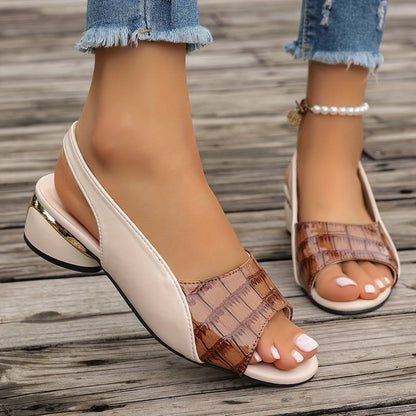 Sandalias elegantes confortables