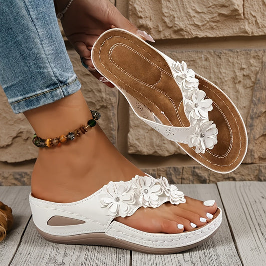 Sandalias Confortables Florales