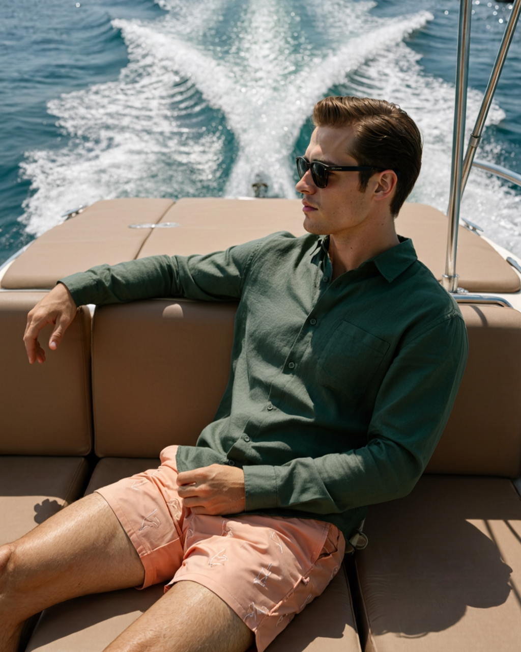 Camisa de Lino St. Tropez