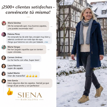 Lisa | Zapatillas Ortopédicas con Cremallera y Plantilla Extraíble