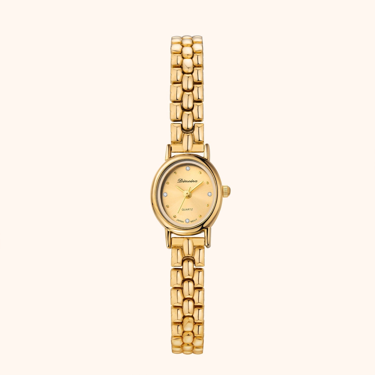 Isabella | Reloj Dorado con Esfera Dorada