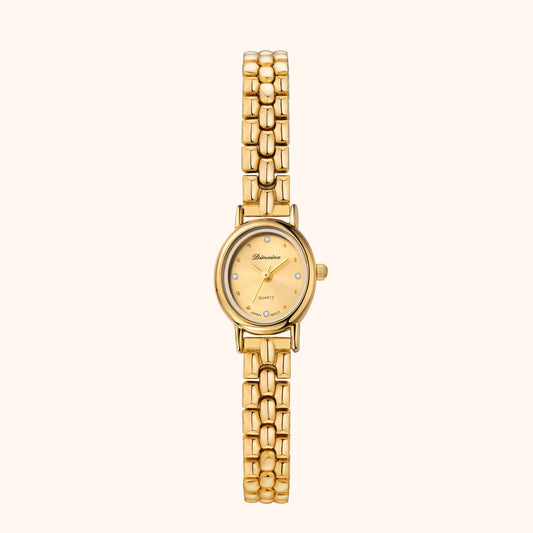 Isabella | Reloj Dorado con Esfera Dorada