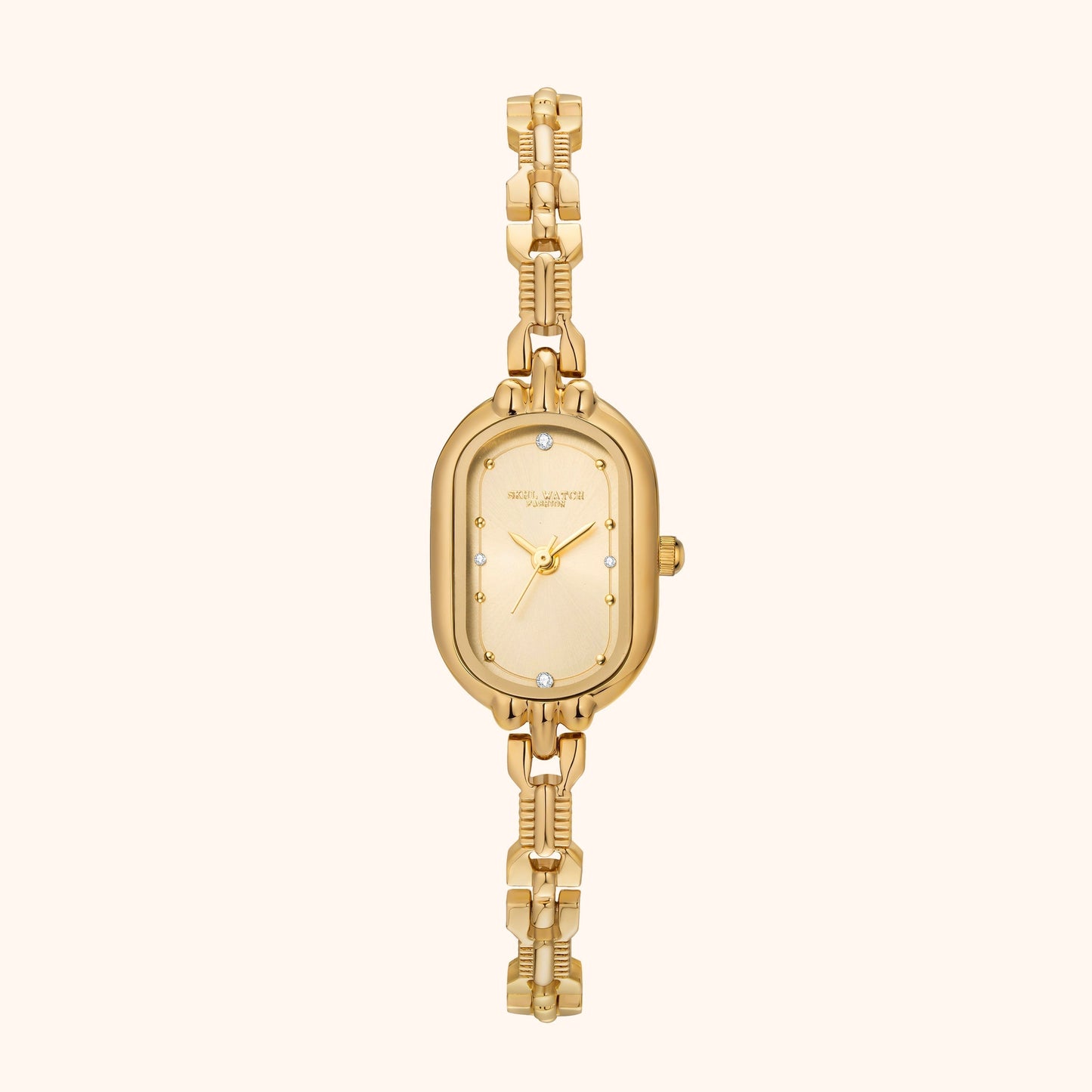 Amara | Reloj Dorado con Esfera Dorada