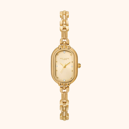 Amara | Reloj Dorado con Esfera Dorada