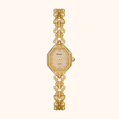 Celeste | Reloj Dorado con Esfera Dorada