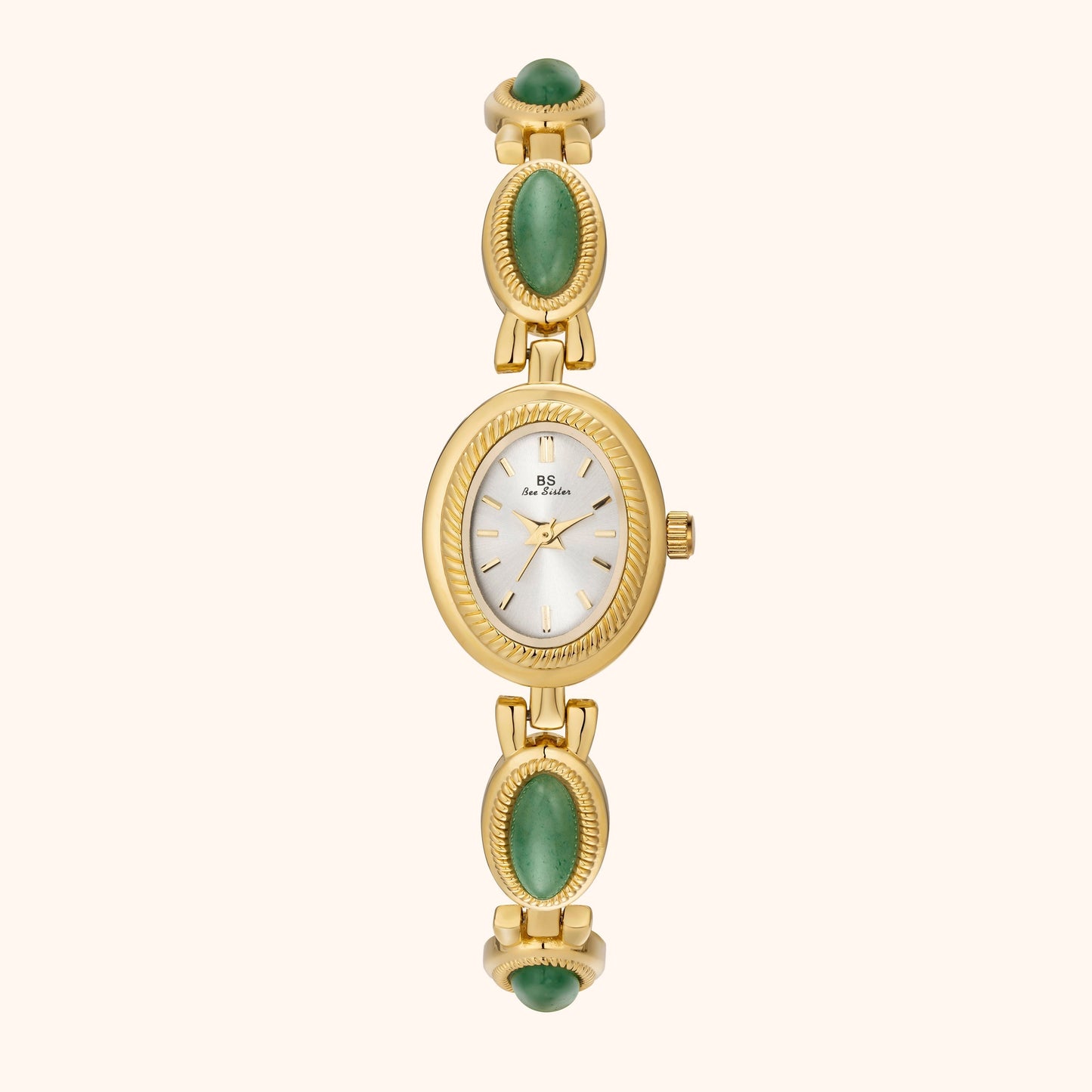 Gabriella | Reloj Dorado con Esfera Plateada