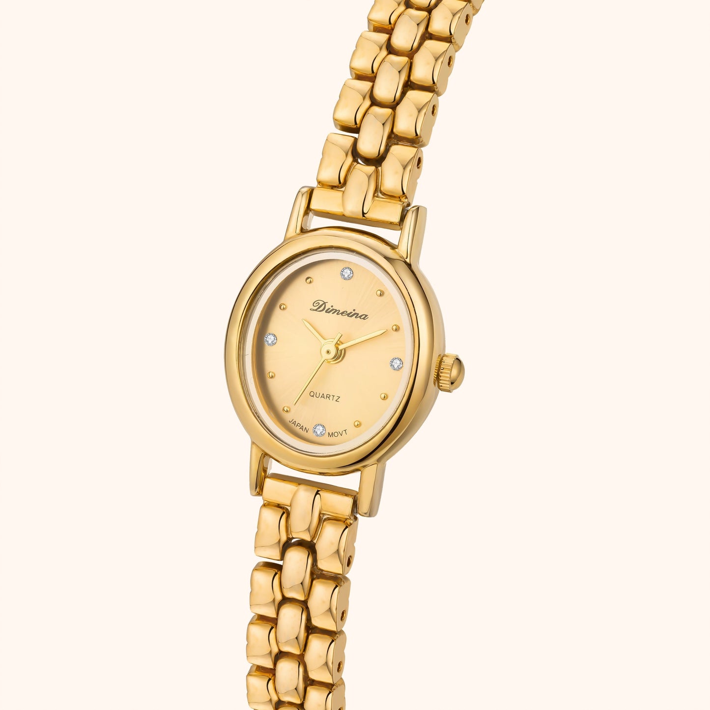 Isabella | Reloj Dorado con Esfera Dorada