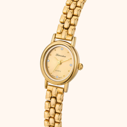 Isabella | Reloj Dorado con Esfera Dorada