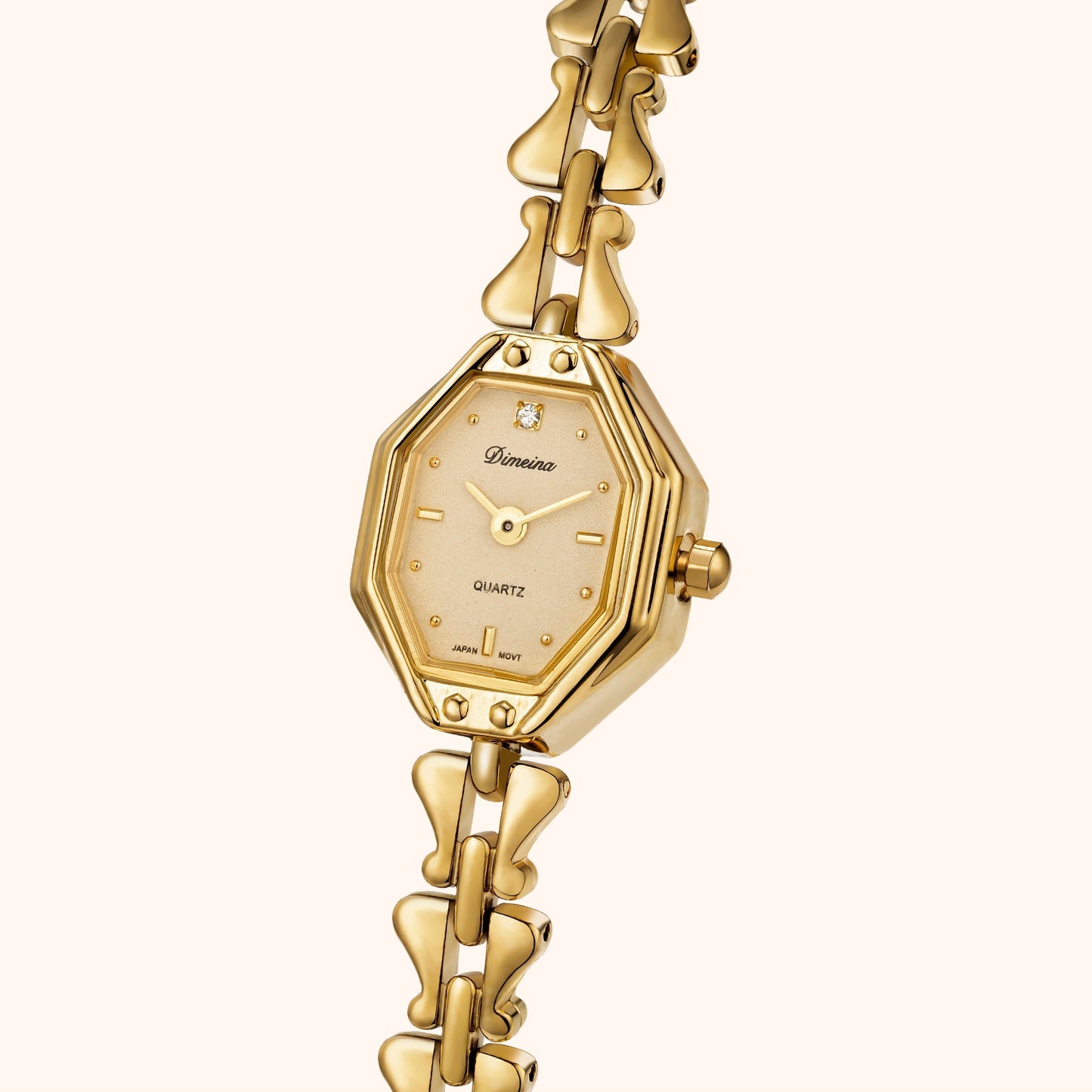 Celeste | Reloj Dorado con Esfera Dorada