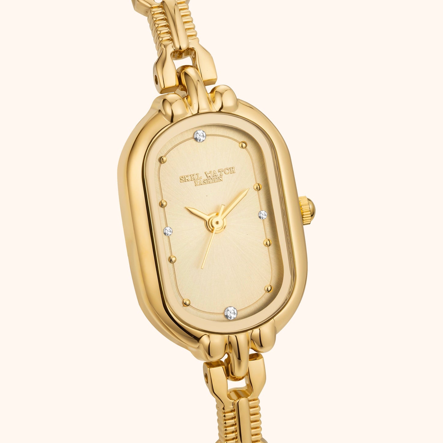 Amara | Reloj Dorado con Esfera Dorada