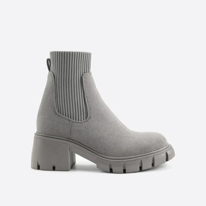Boreal | Botas Chelsea Caqui de Caña Baja con Forro Cálido