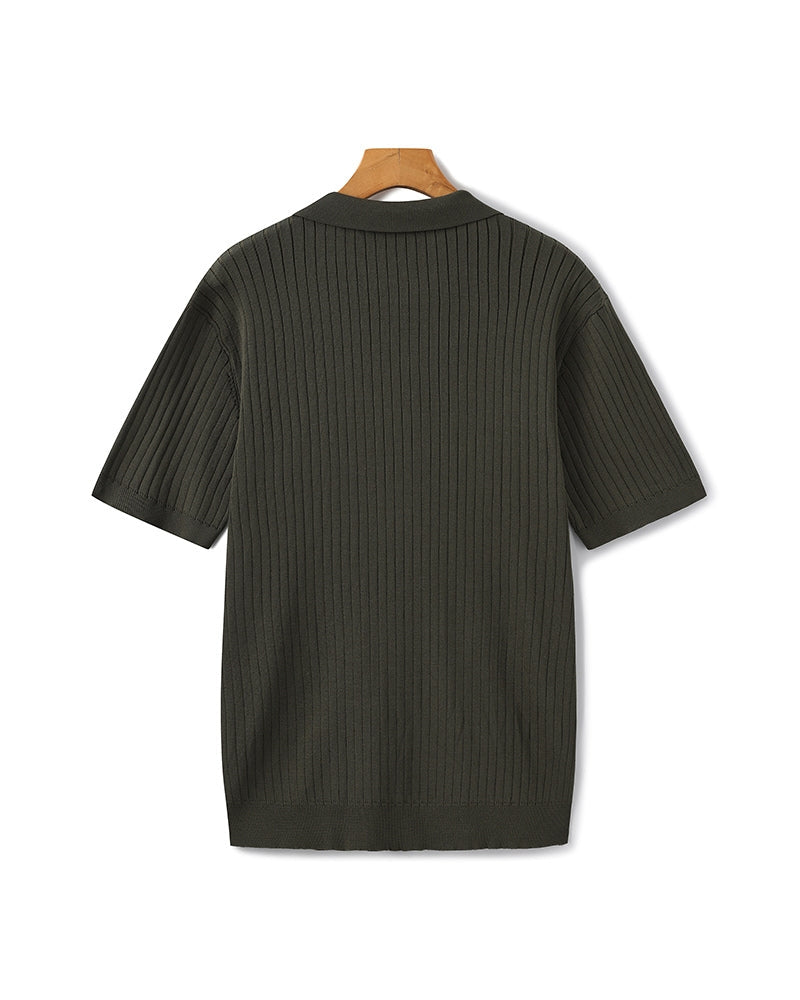 Polo Premium de Punto Canalé Chelsea