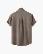 Camisa Cuello Mao Kensington