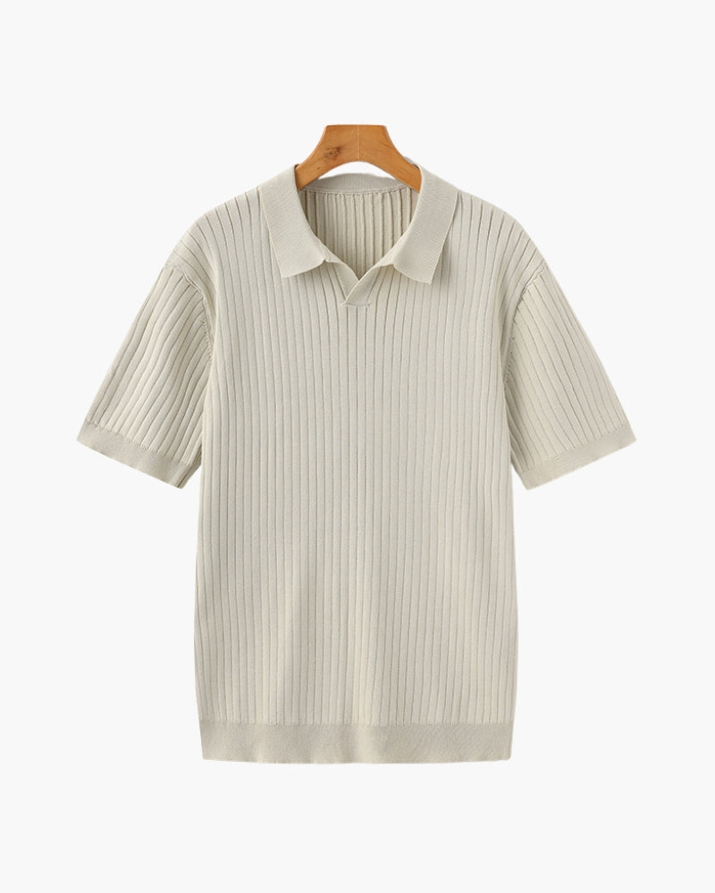 Polo Premium de Punto Canalé Chelsea