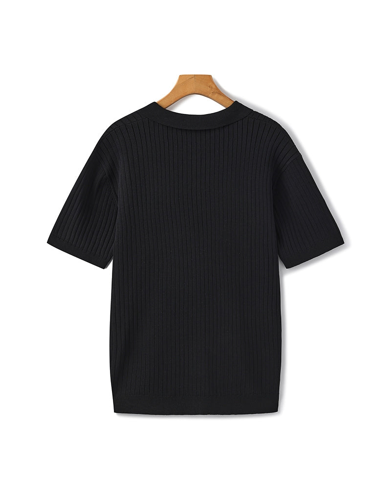 Polo Premium de Punto Canalé Chelsea