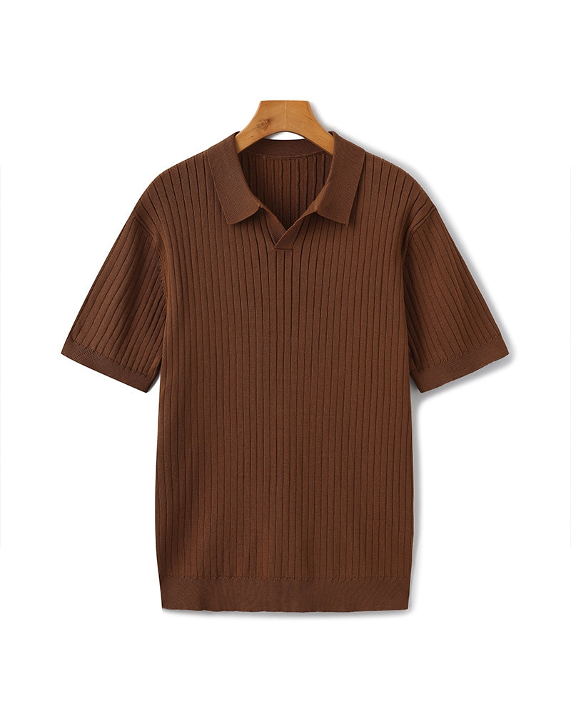 Polo Premium de Punto Canalé Chelsea