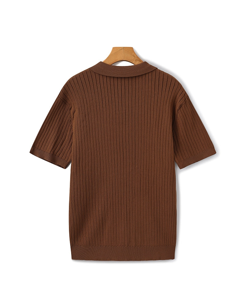 Polo Premium de Punto Canalé Chelsea