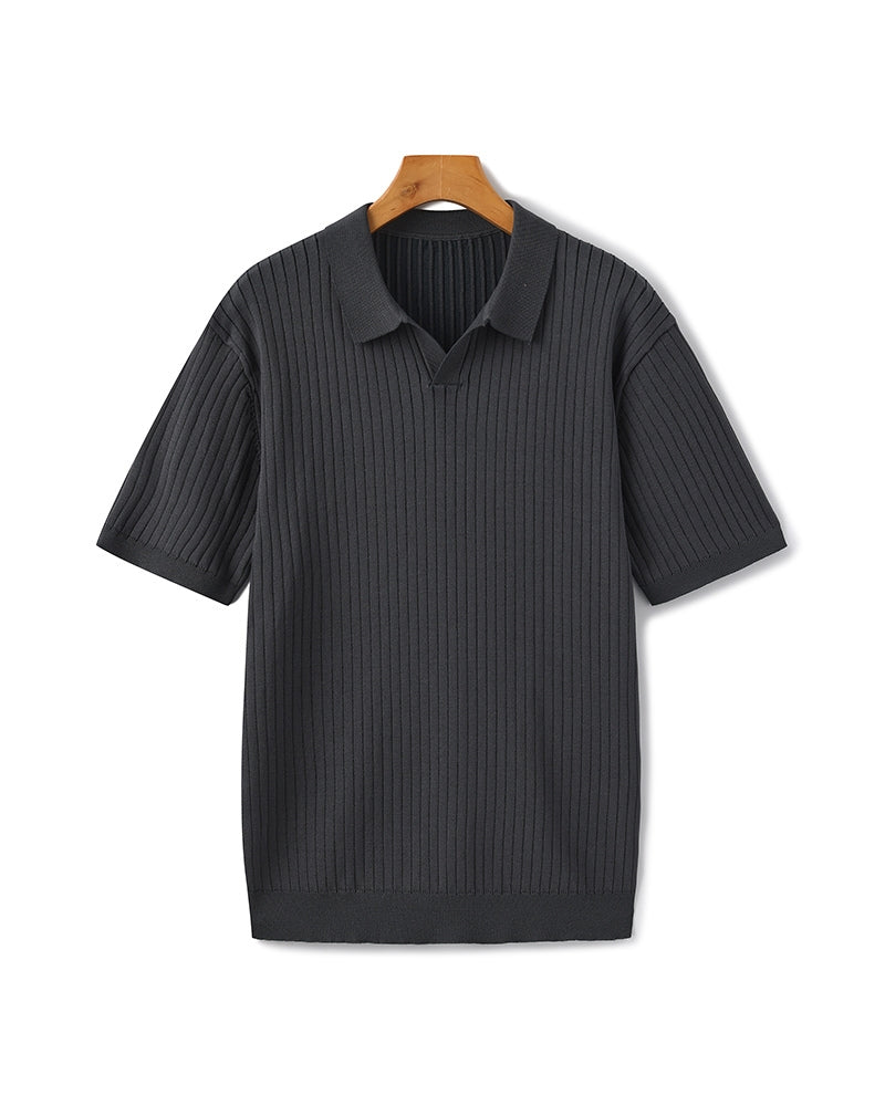 Polo Premium de Punto Canalé Chelsea