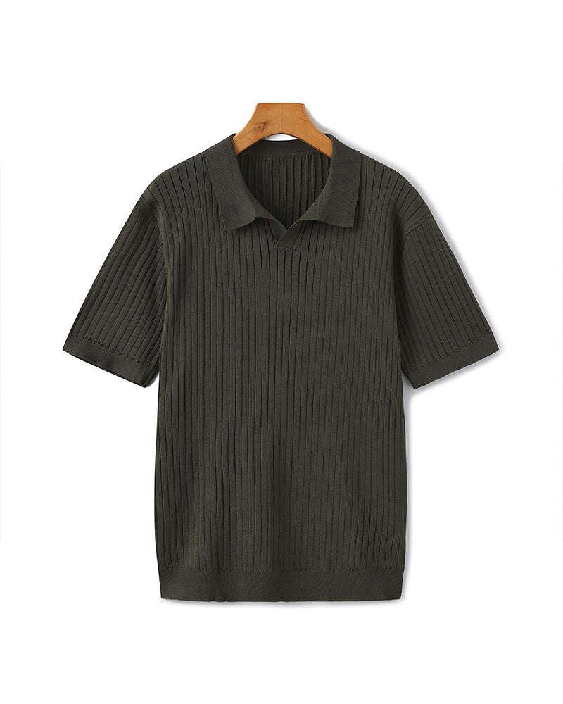 Polo Premium de Punto Canalé Chelsea