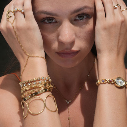 Ismara | Reloj Dorado con Esfera Dorada