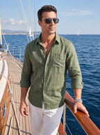 Camisa de Lino St. Tropez