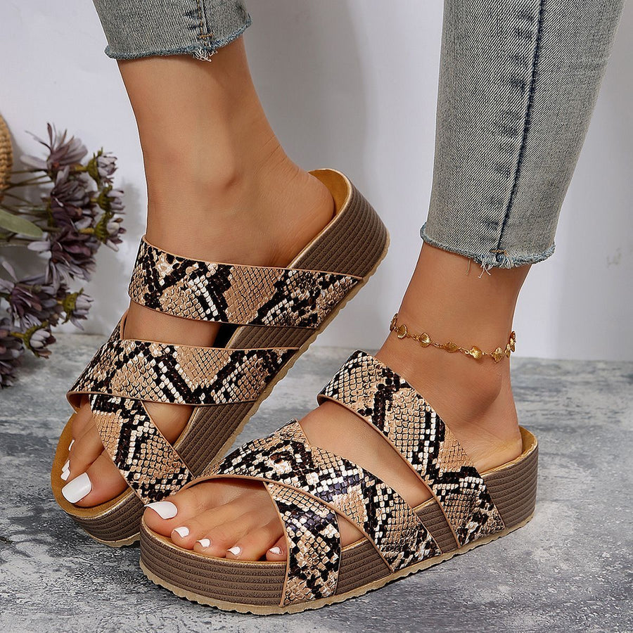 Sandalias Elegancia Trenzada