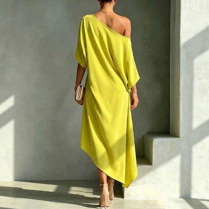 Camila | Vestido elegante asimétrico