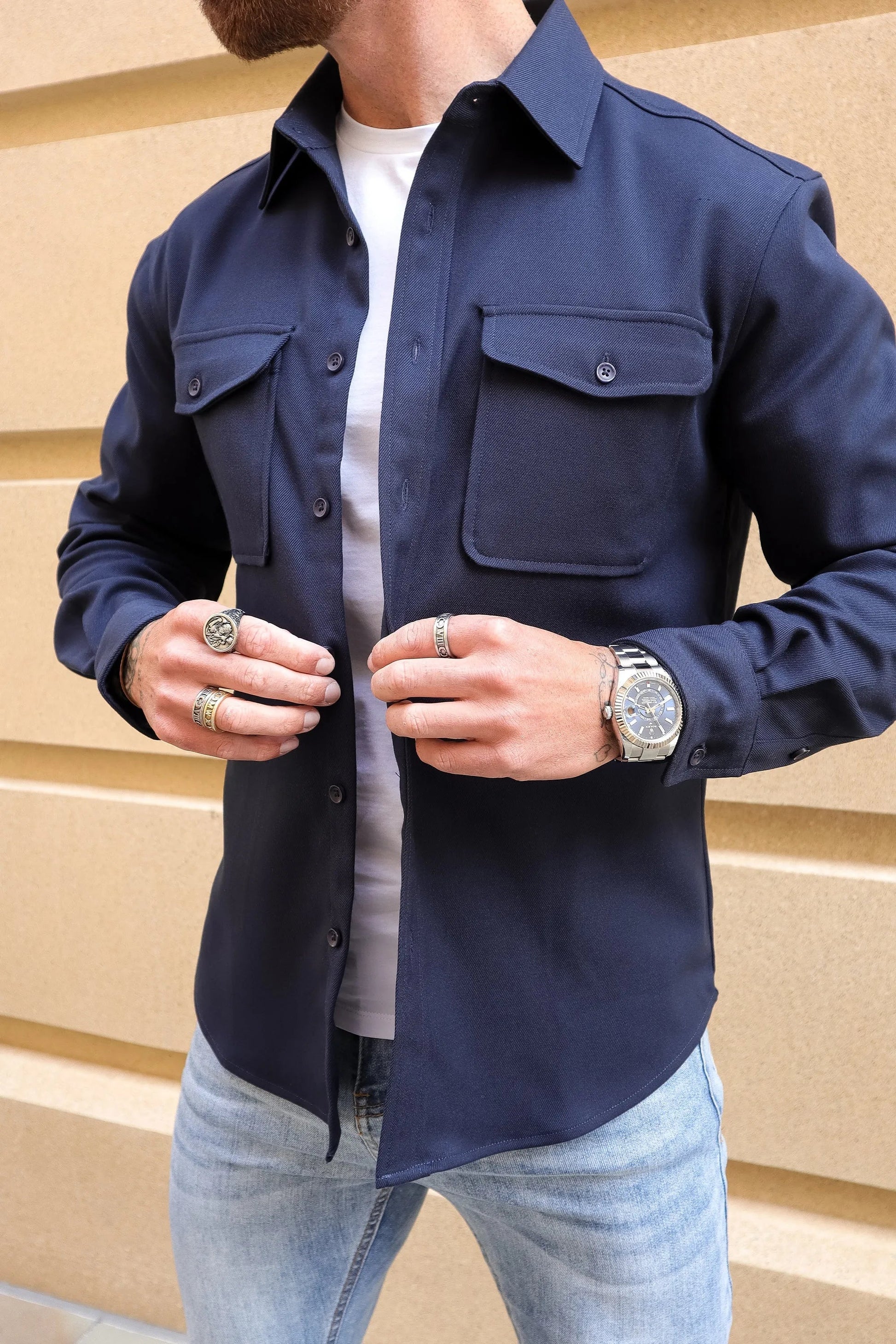 Camisa-Chaqueta Sandhurst