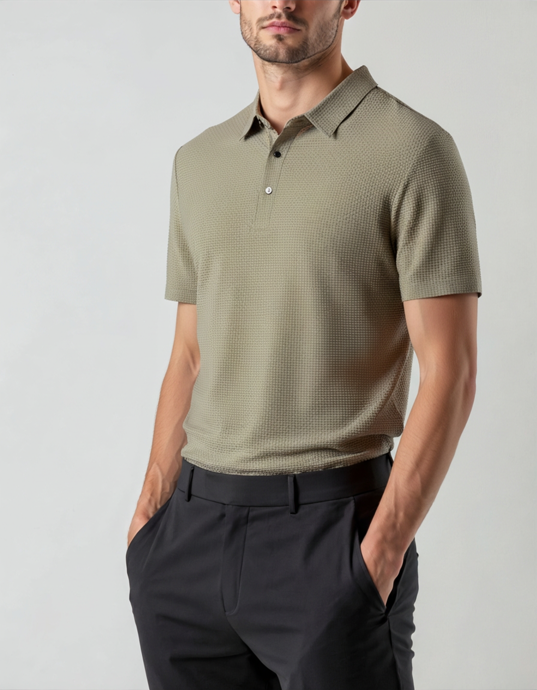 Polo de Seda Antiarrugas