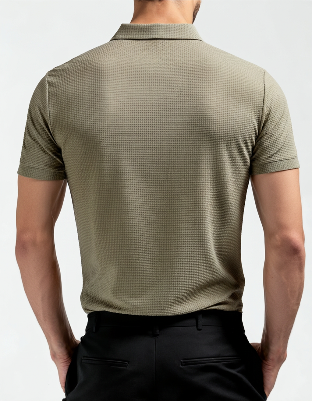 Polo de Seda Antiarrugas