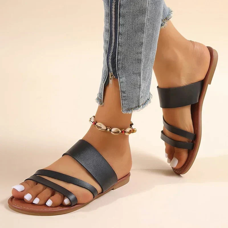 Sandalias Planas Casual y Confortables