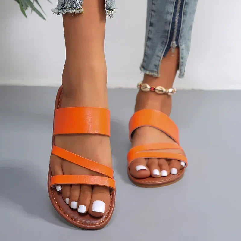 Sandalias Planas Casual y Confortables