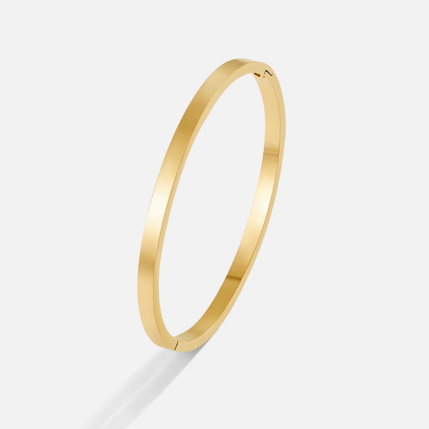 Lily | Brazalete de Oro de 18K