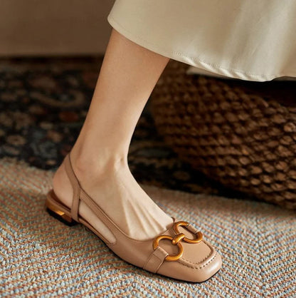 Cecilia | Sandalias Ortopédicas Azul Oscuro con Plantilla Acolchada y Hebilla Ajustable