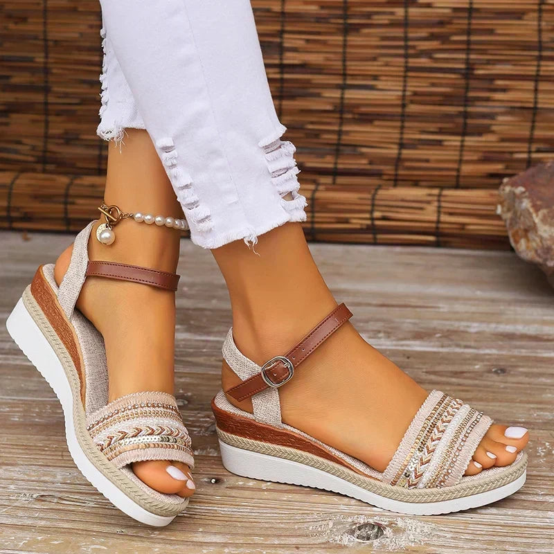 Sandalias de verano Boho Chic