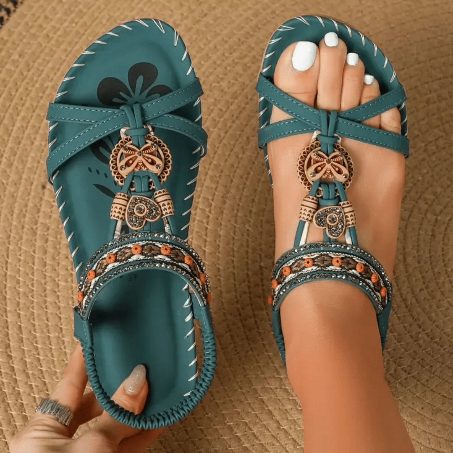Sandalias bohemias Confort Assunta