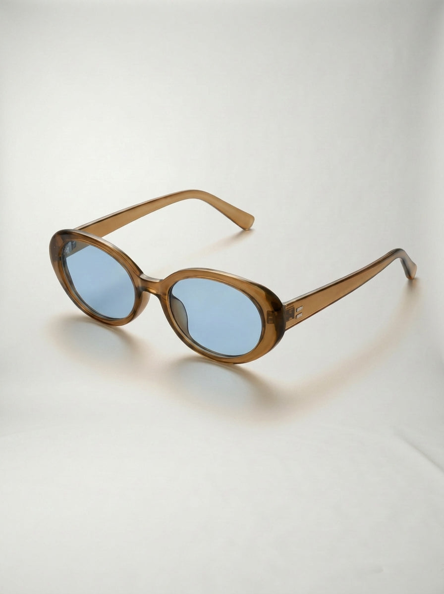 Aurora | Gafas de Sol Ovaladas Carey Miel