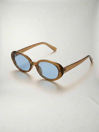 Aurora | Gafas de Sol Ovaladas Carey Miel