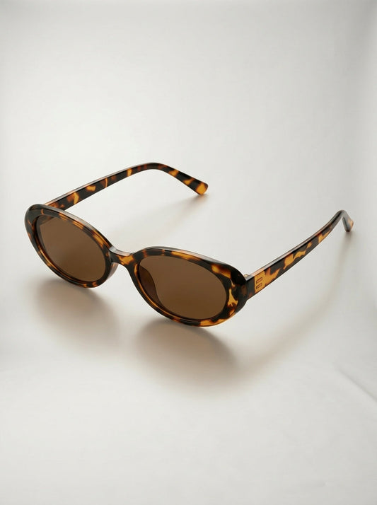 Aurora | Gafas de Sol Ovaladas Carey Miel