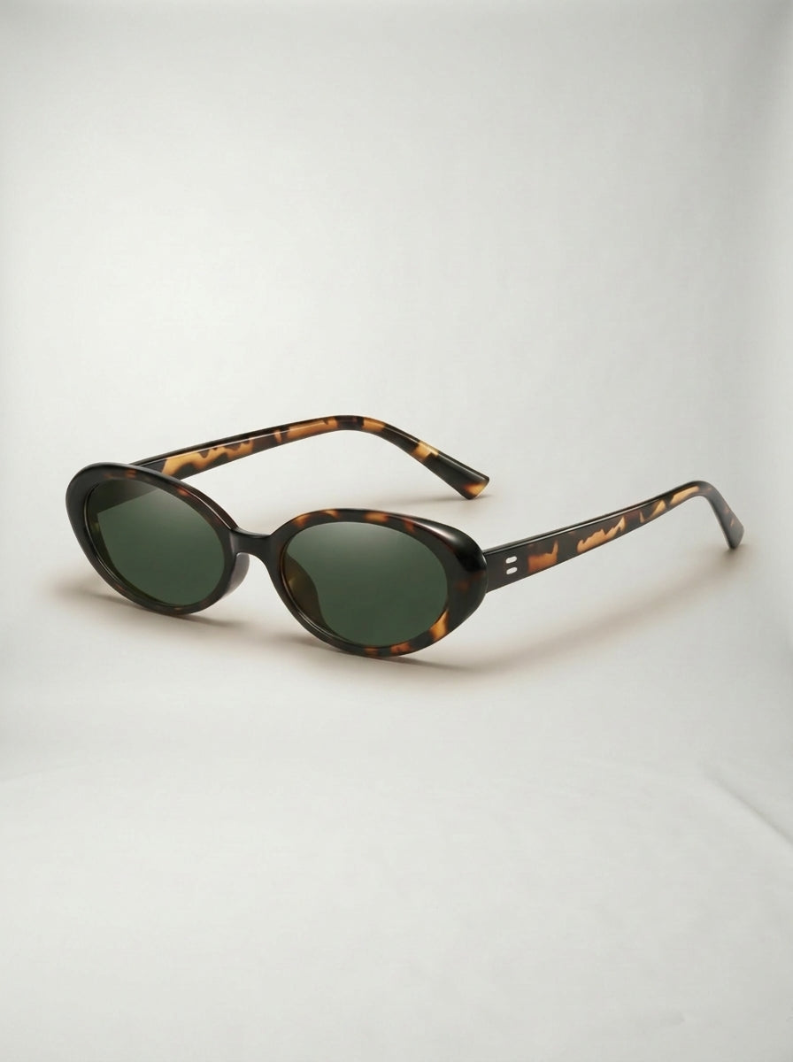 Aurora | Gafas de Sol Ovaladas Carey Miel