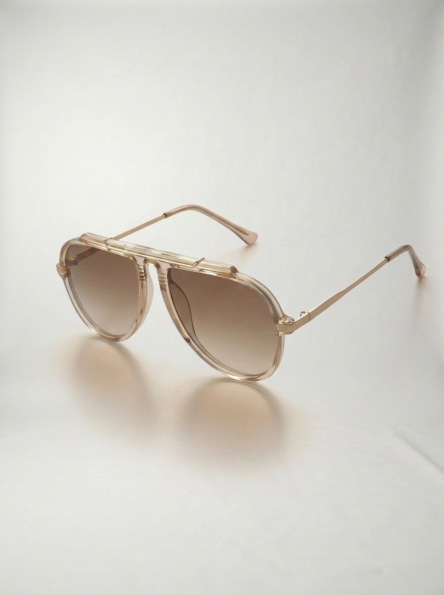 Selene | Gafas de Sol Elegantes con Detalles Metálicos