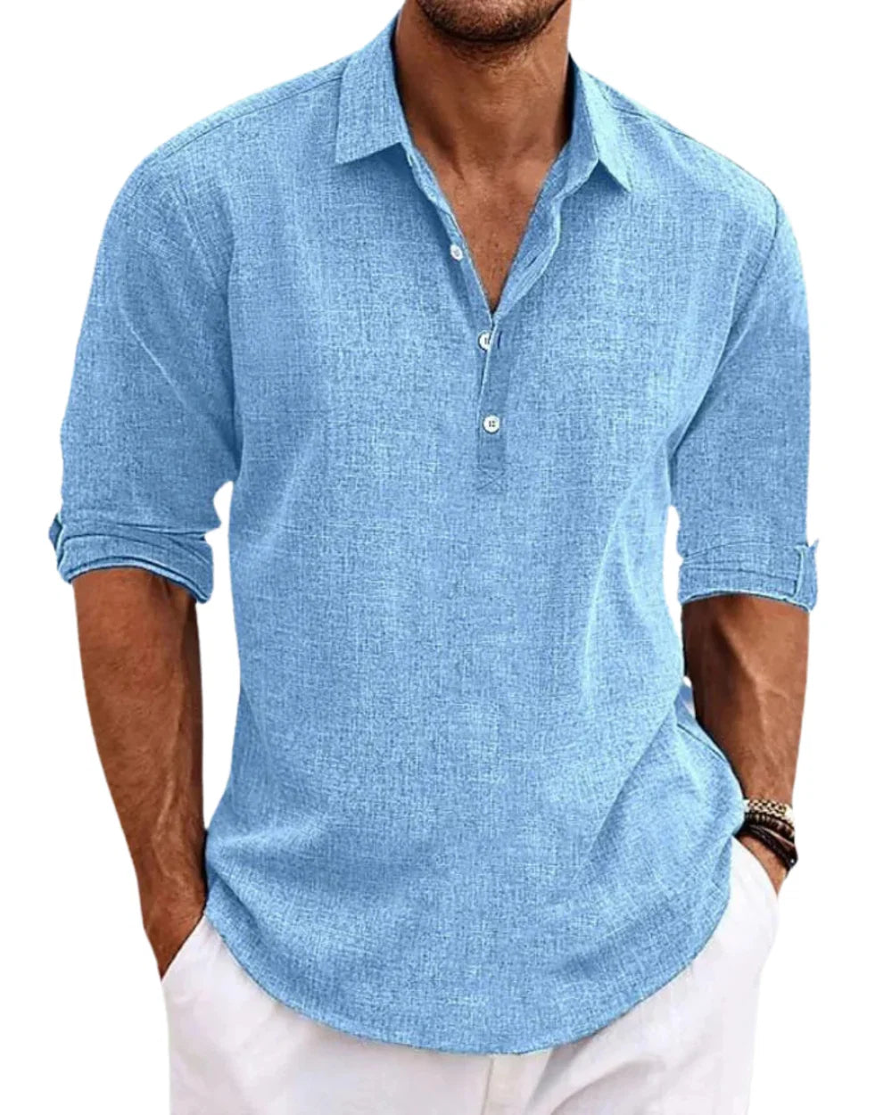 Camisa Clásica de Algodón Montecarlo