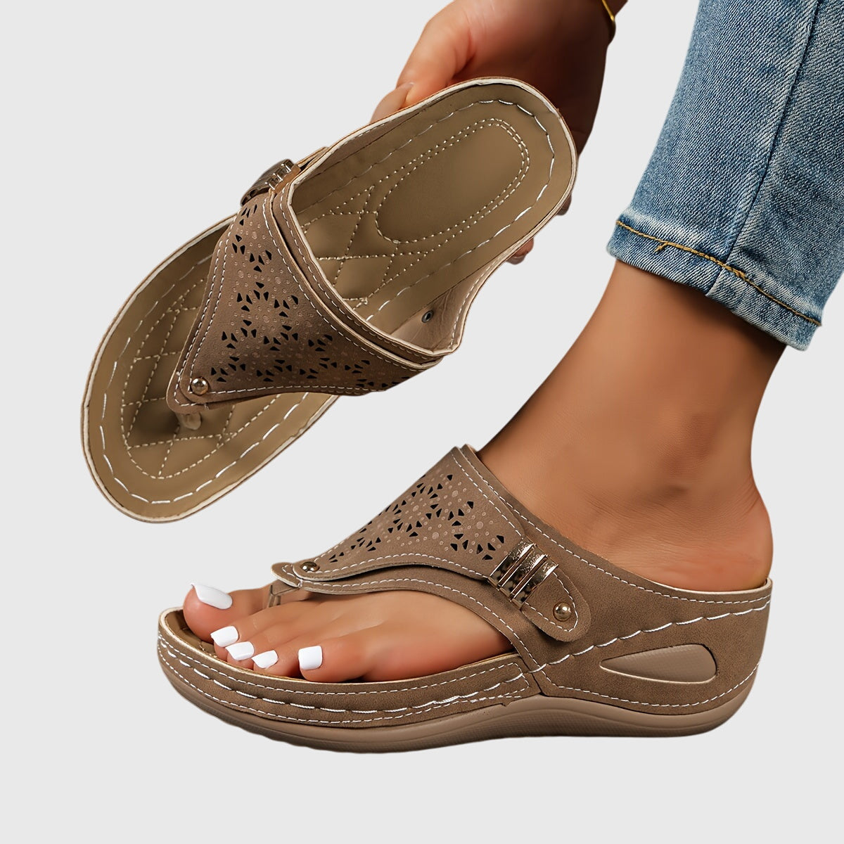 Anika | Sandalias de Dedo