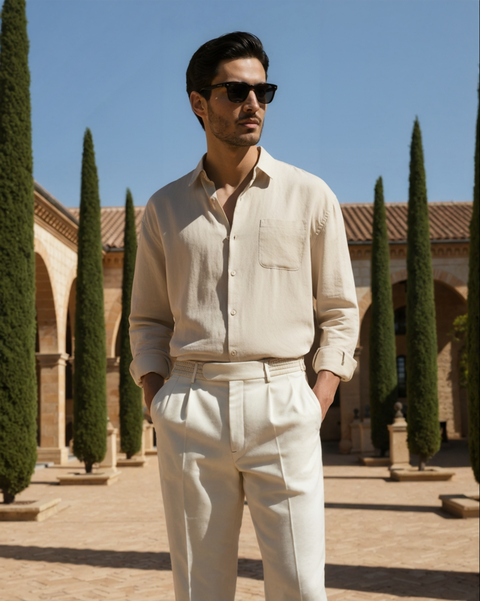 Camisa de Lino St. Tropez