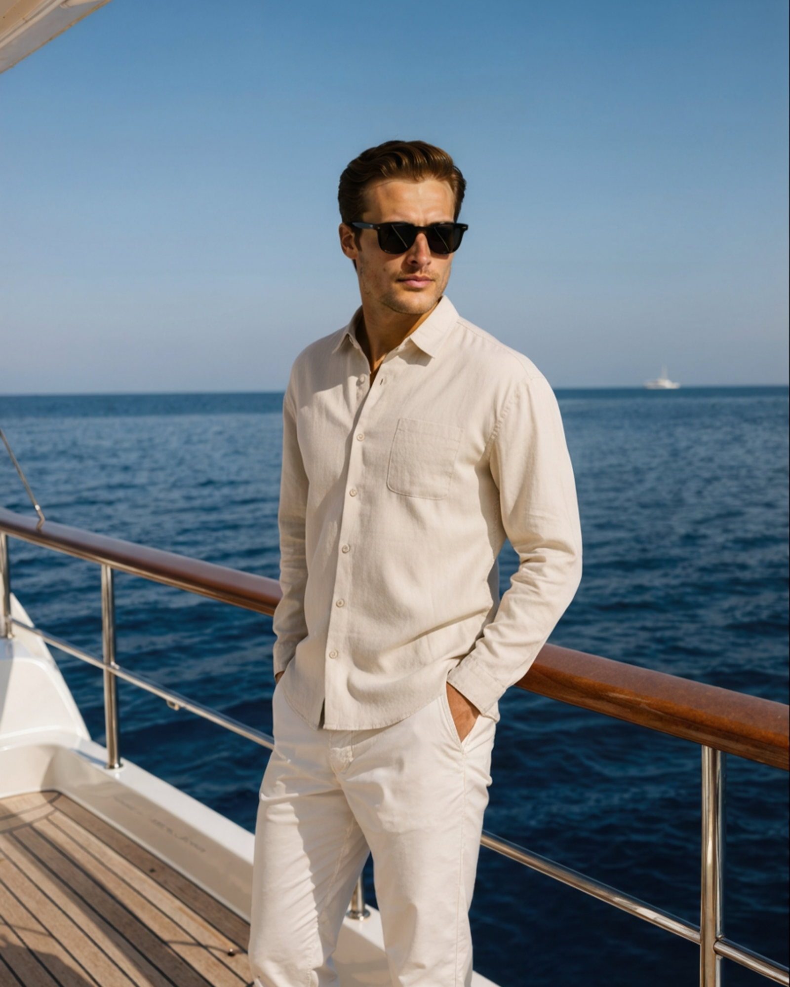 Camisa de Lino St. Tropez