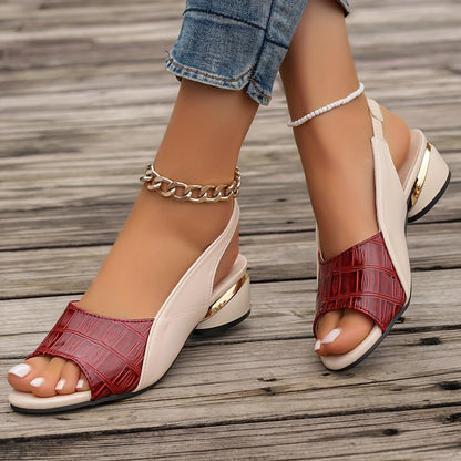 Sandalias elegantes confortables