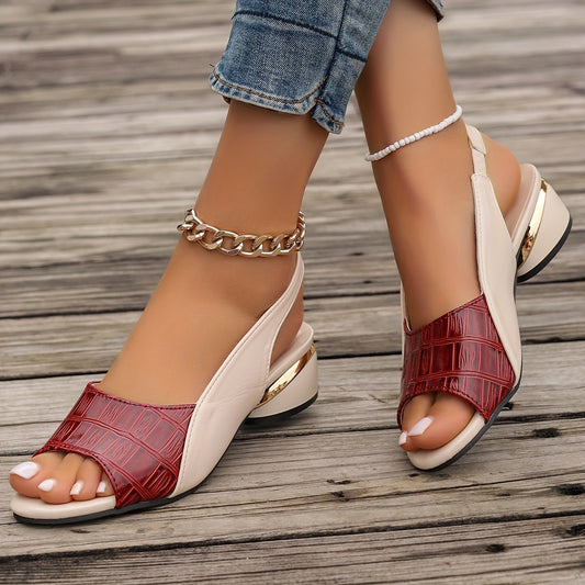 Sandalias elegantes confortables
