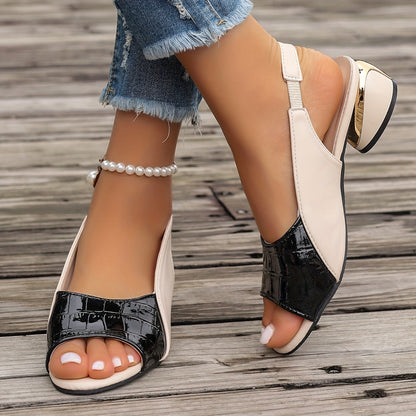 Sandalias elegantes confortables