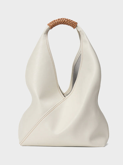 Bolso de Piel con Diseño de Firma