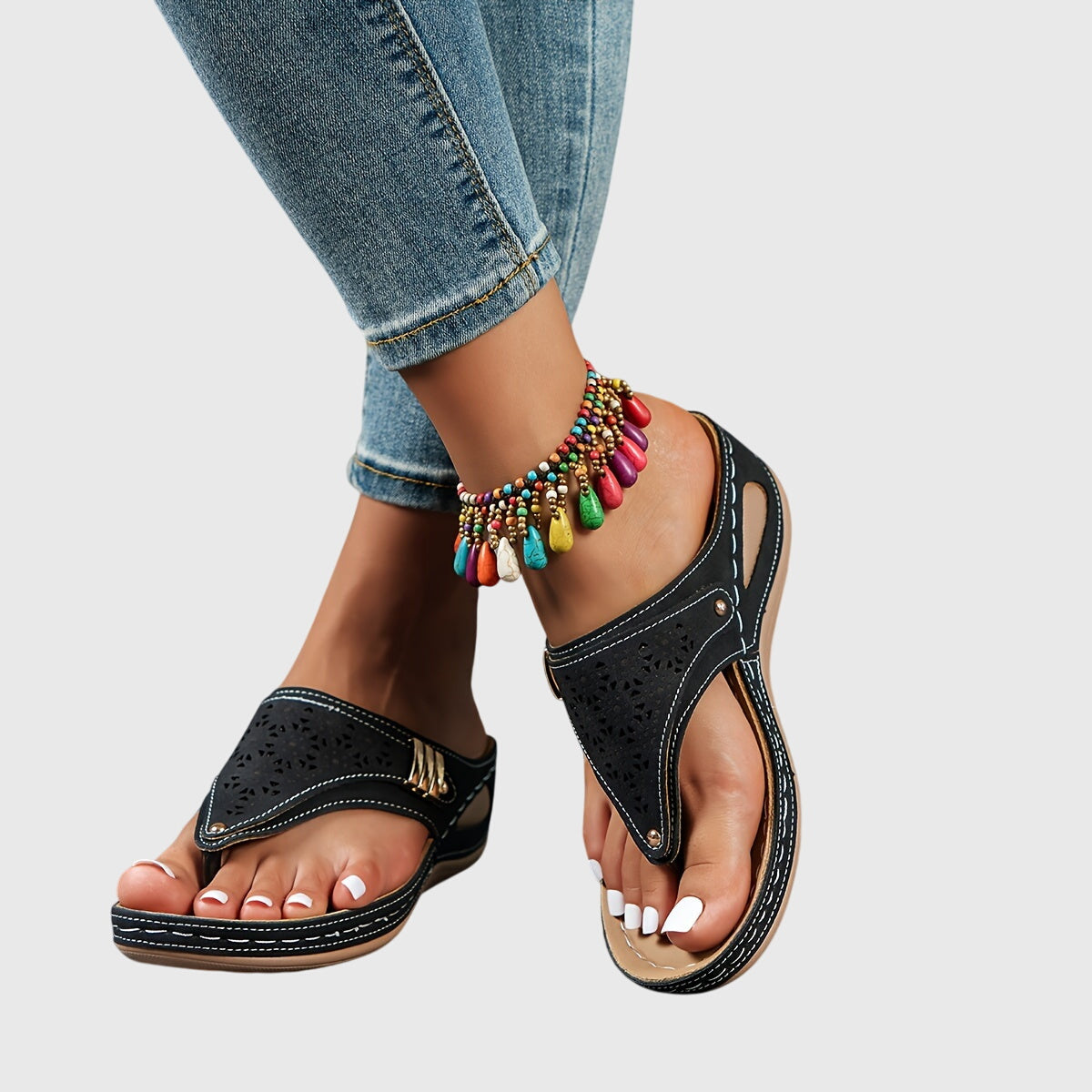 Anika | Sandalias de Dedo